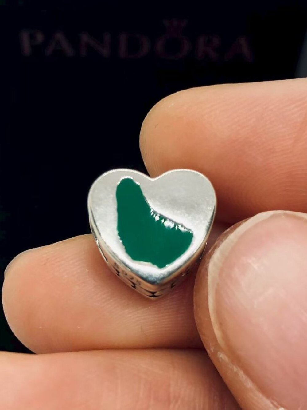 ✨🔥Pandora Barbados Map Heart Exclusive Charm
